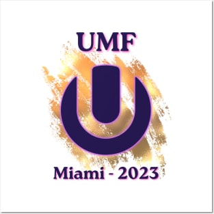 UMF Miami 2023.Gold Posters and Art